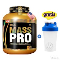 Ganador de peso Level Pro Mass Pro 3kg Chocolate + Shaker